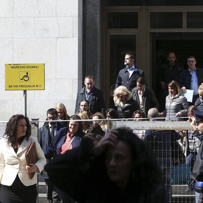 Amoklauf an Mailänder Gericht