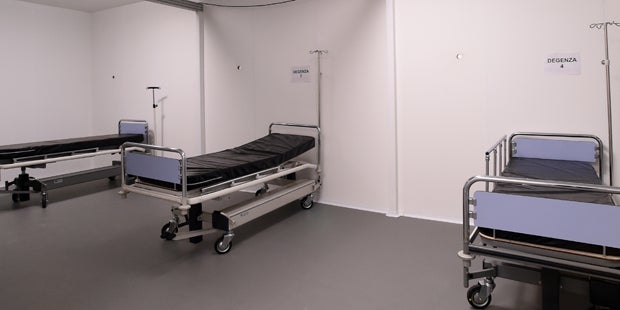 Italien baut neues Krankenhaus in Rekord-Tempo