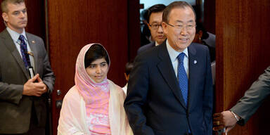 Taliban-Opfer Malala spricht vor der UNO