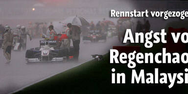 Angst vor Regenchaos in Malaysia