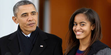 Barack Obama Malia Obama