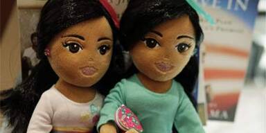Michelle Obama empört über Sasha- und Malia-Puppen