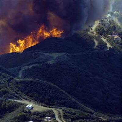 Feuerhölle in Malibu