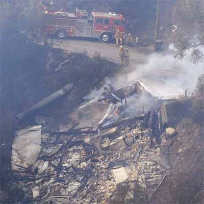 Feuerhölle in Malibu