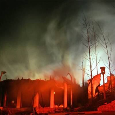 Feuersbrunst in Kalifornien