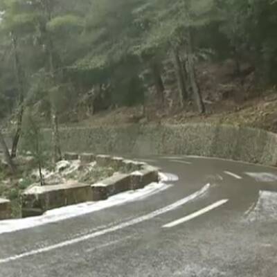 In dieser Region sind die Straßen weiß