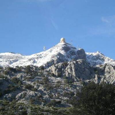 In dieser Region sind die Straßen weiß