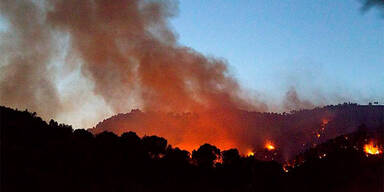Waldbrand auf Mallorca