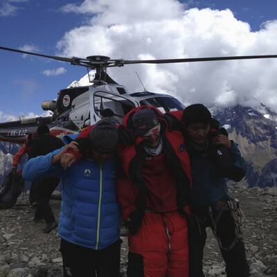 Lawine am Todesberg - Österreicher gerettet