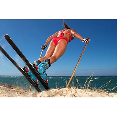 Julia Mancuso zeigt sexy Höschen