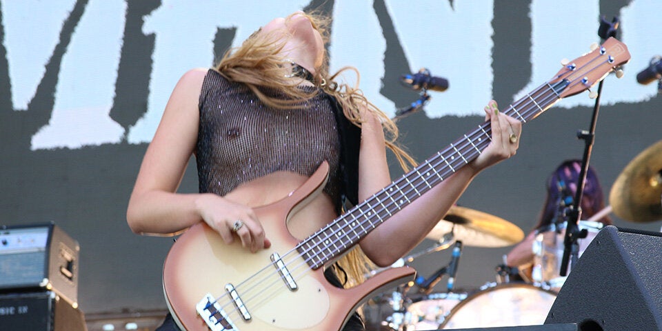 Måneskin: heiße Nippel-Show am Nova Rock