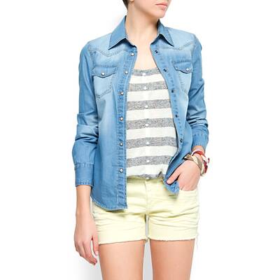 Jeanshemd feiert Comeback