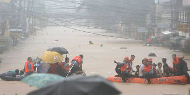 15 Tote bei Monstermonsun in Manila
