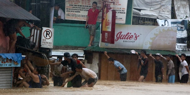 Monstermonsun auf den Philippinen