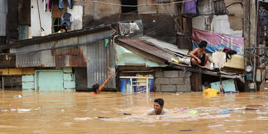 &Uuml;berschwemmungen auf den Philippinen