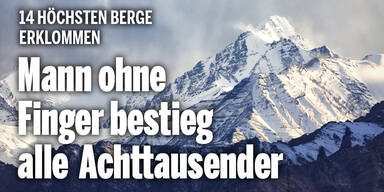 S&uuml;dkoreaner ohne Finger bestieg alle Achttausender