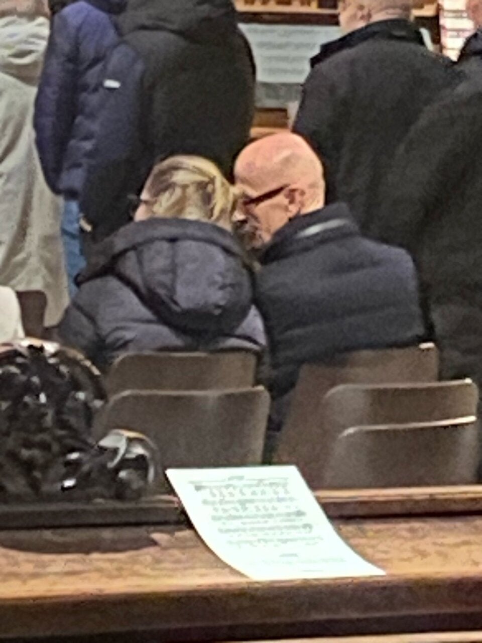 Kurt Mann mit neuer Freundin im Stephansdom