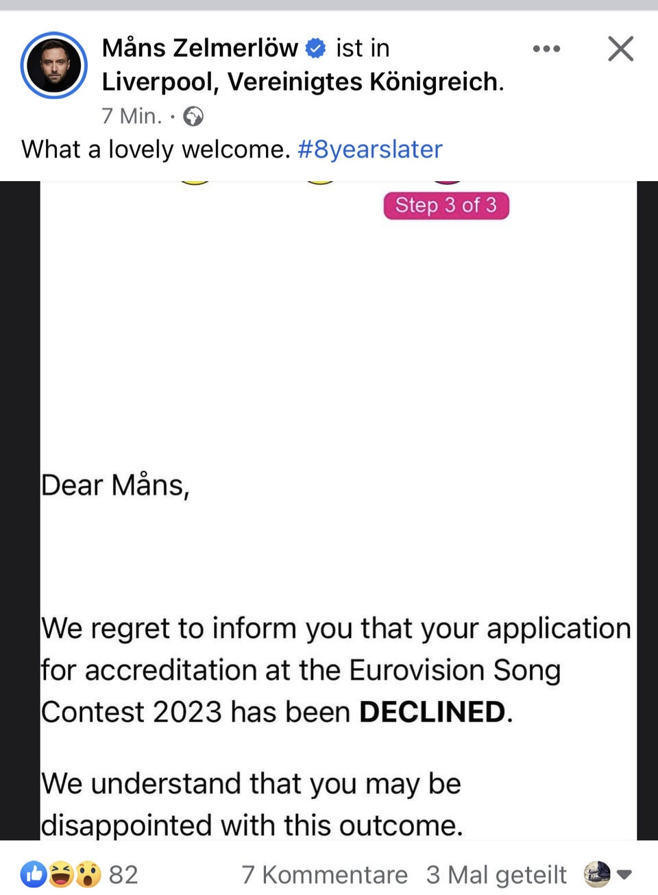 Erster ESC-Eklat: Keine Akkreditierung für Wien-Sieger
