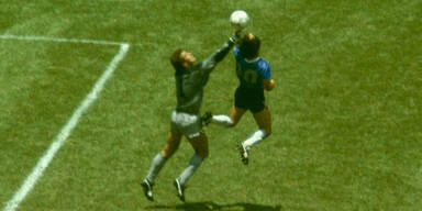 Maradonas "Hand-Gottes"-Trikot wird versteigert