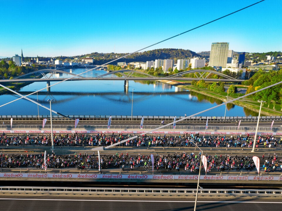 Marathon ist ein riesiges Lauf-Event.