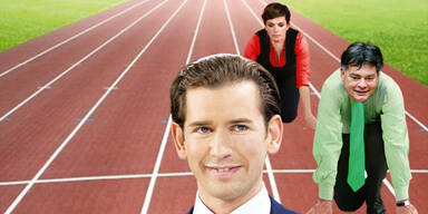 Wettlauf um die Koalition mit Kurz
