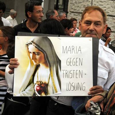 Abtreibungsdemo in Wien