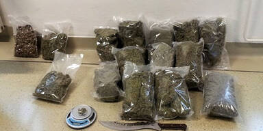 14,5 Kilo Marihuana sichergestellt