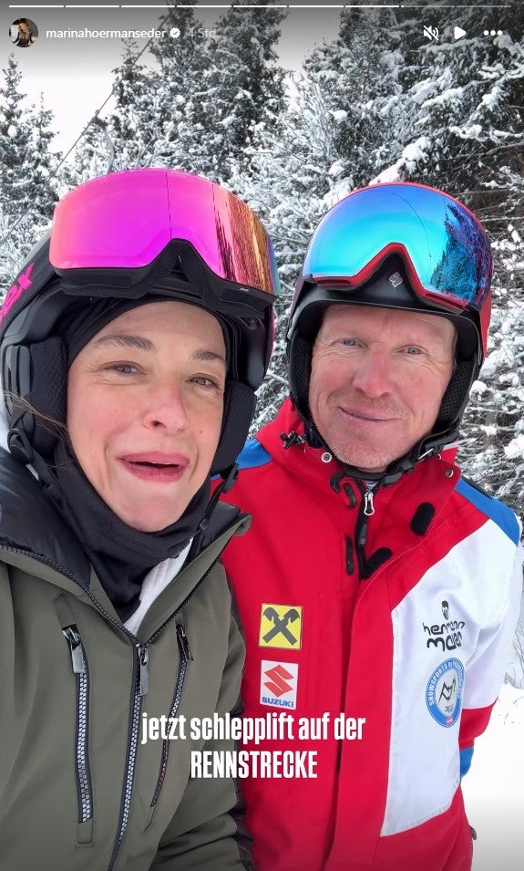 Marina Hoermanseder und Alex Maier