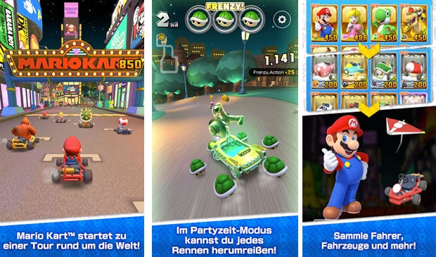 Mario Kart ab sofort am Smartphone