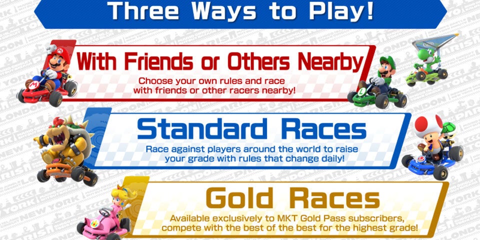 Erstes großes Update für Mario Kart am Handy