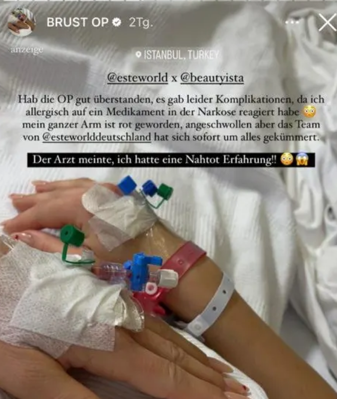 Schockierend: Österreichischer TV-Star stirbt fast bei Brust-OP