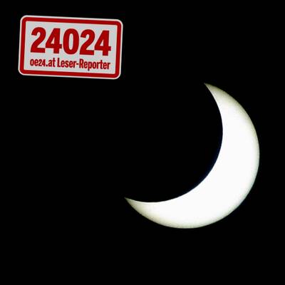 Sonnenfinsternis über Österreich