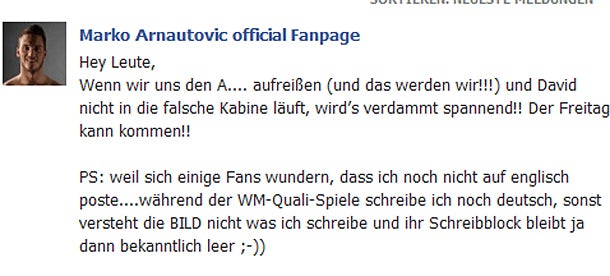 Arnautovic startet Kleinkrieg mit 