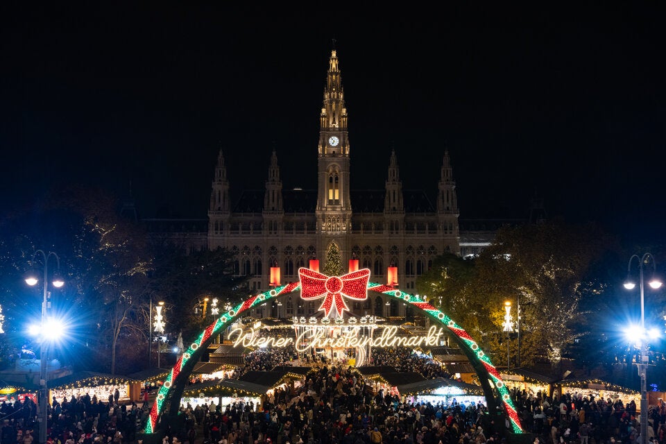 Der traditionelle Christkindlmarkt am Rathausplatz rangiert auf Platz 2.