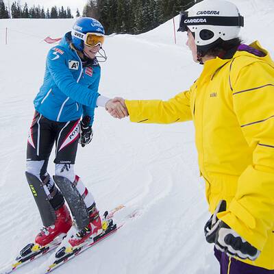 Schönfelders Training mit Marlies Schild