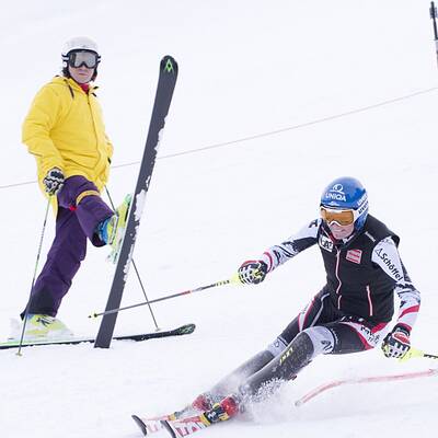 Schönfelders Training mit Marlies Schild