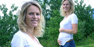 Marlies Schild ist schwanger