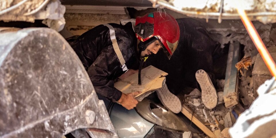 Schweres Erdbeben in Marokko