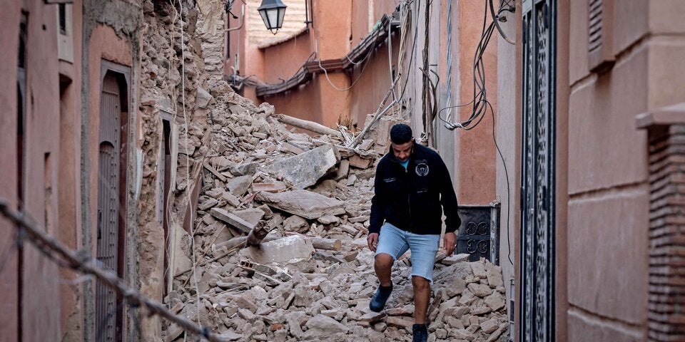 Schweres Erdbeben in Marokko
