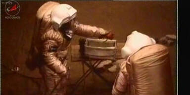 1. Mars-Spaziergang in Moskau