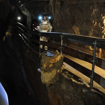 Mars-Menschen am Dachstein gelandet