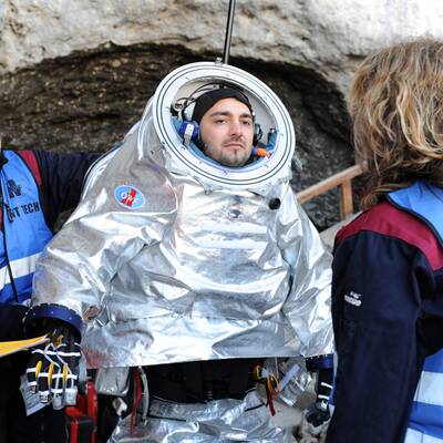 Mars-Menschen am Dachstein gelandet