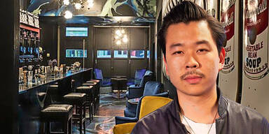 1. Blick auf Martin Hos Tagesbar Ypsilon in der City