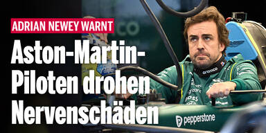 Wegen Motor-Problem: Aston-Martin-Fahrern drohen Nervenschäden