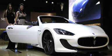 Maserati GranCabrio MC in Paris 2012