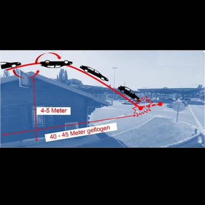 Die Insassen blieben praktisch unverletzt