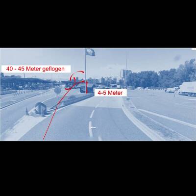 Die Insassen blieben praktisch unverletzt