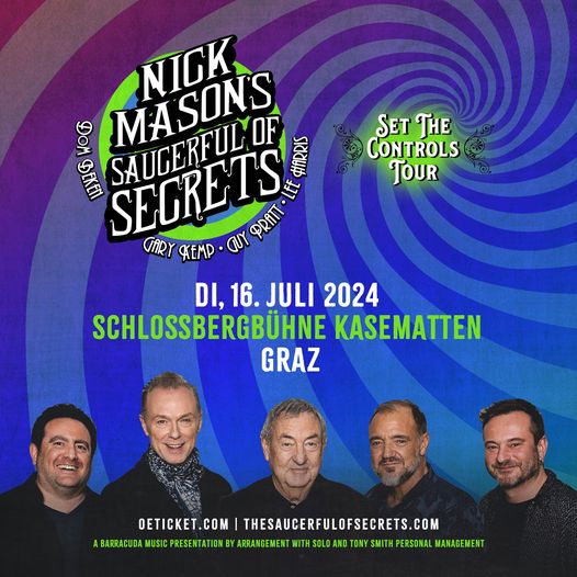 Nick Mason bringt seine Pink Floyd Klassiker nach Graz