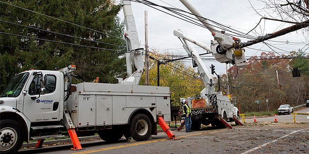 Hurrikan Sandy in New York