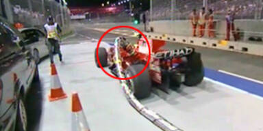 Tank-Trottel Massa stiehlt Alonso die Show